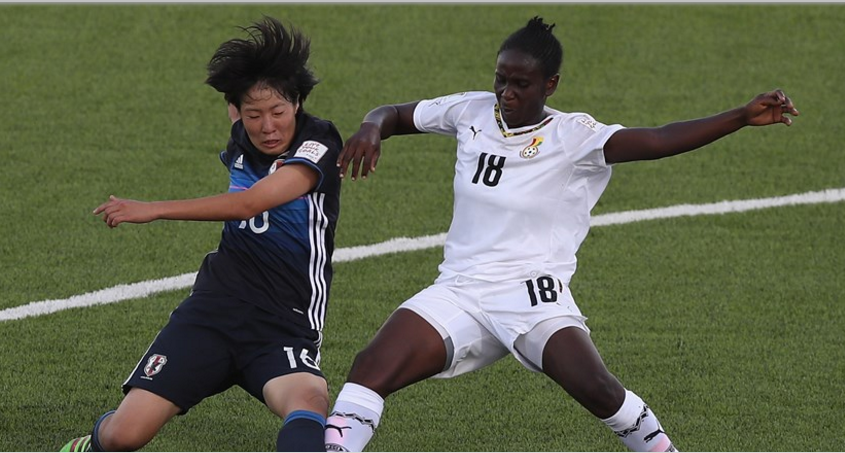 Japan thrash Ghana's Black Maidens 5-0 in U-17 World Cup
